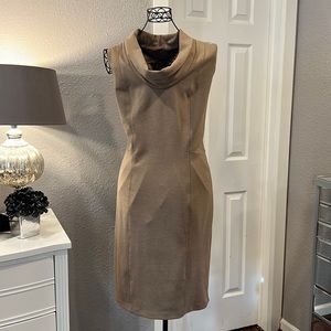 Adrienne Vittadini cowl neck knit dress
